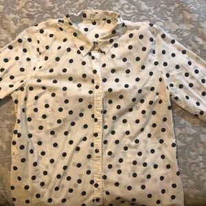 Polka dot women’s shirt